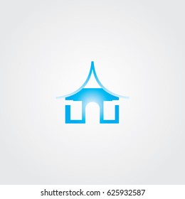 house icon to logo real estate