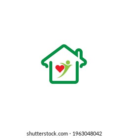 Icono de la casa logotipo de diseño simple ilustración vectorial