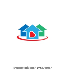 Icono de la casa logotipo de diseño simple ilustración vectorial