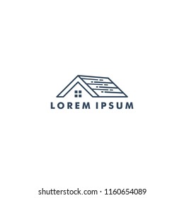 house icon logo template vector illustration
