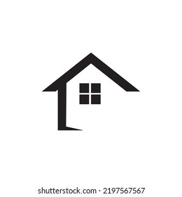 house icon logo vector design template