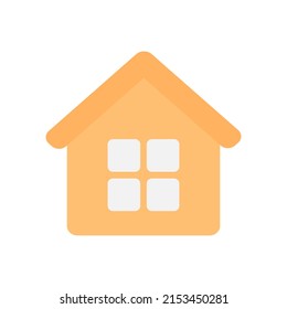 House icon in minimal cartoon style