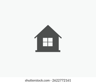Icono de la casa Diseño de Vector minimalista