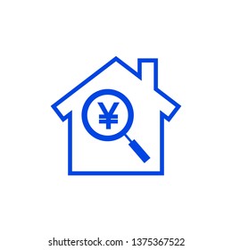 House icon with money symbol