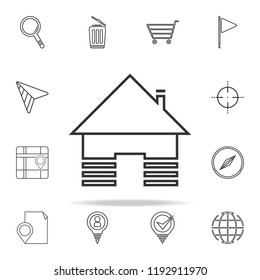 House icon. navigation icons universal set for web and mobile