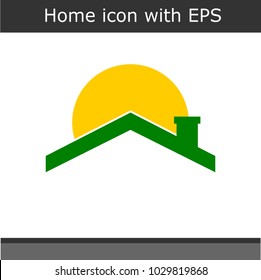 House icon on white background.