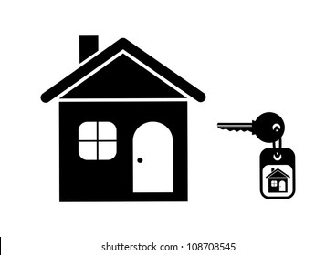 House icon on white background