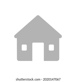 house icon on a white background, vector illustration
