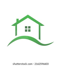 house icon on a white background, vector illustration