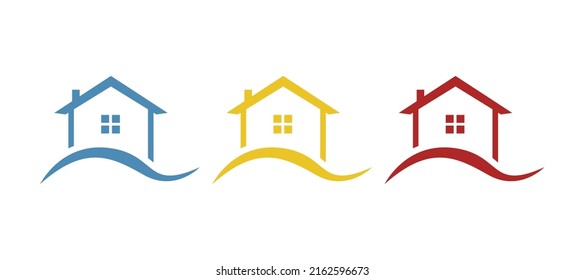 house icon on a white background, vector illustration