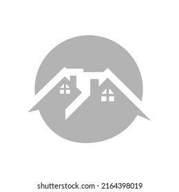 house icon on a white background, vector illustration