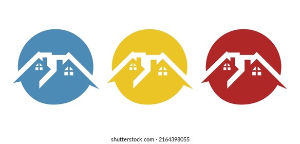 house icon on a white background, vector illustration