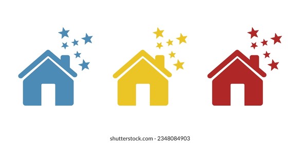 house icon on a white background, vector illustration