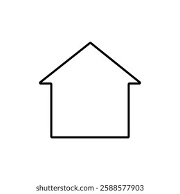 house icon on a white background
