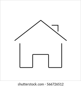 house icon on white background