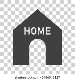 house icon on white isolate.
