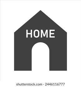 house icon on white isolate.