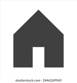 house icon on white isolate.