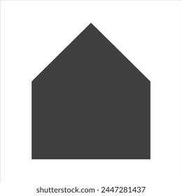house icon on white isolate.