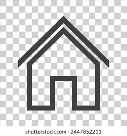 house icon on white isolate.
