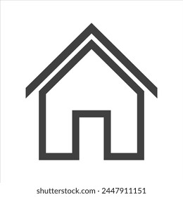 house icon on white isolate.