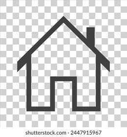 house icon on white isolate.