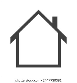 house icon on white isolate.