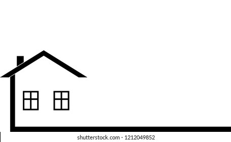 House icon. Real Estate Logo. Vector illustration