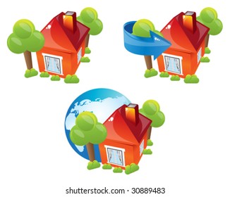 House icon set 2