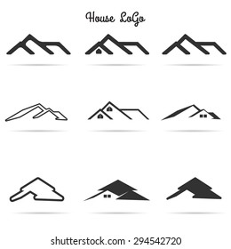 house icon set