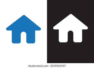 House icon set. Home vector illustration sign. Hotel symbol.