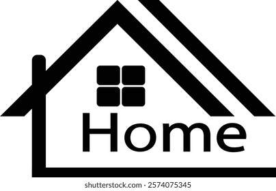 House icon set. Home vector illustration sign. Hotel symbol.

