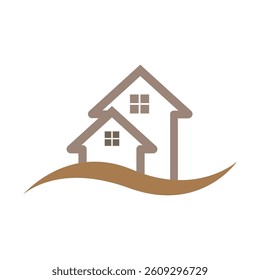 House icon set. Home vector illustration sign. Hotel symbol. 