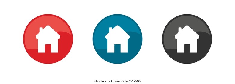 conjunto de iconos de casa, ilustración vectorial.