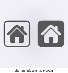 House Icon set . Vector illustration