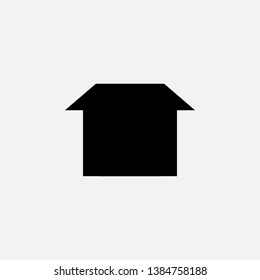 house icon sign signifier vector