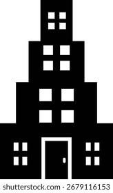 House Icon Silhouette vector design