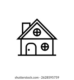 Icono de la casa. Ilustración de elemento simple. Diseño de la casa de la colección Architecture. Puede ser utilizado para el Web y el móvil en el fondo blanco