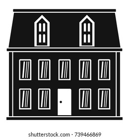 house icon. Simple illustration of house vector icon for web