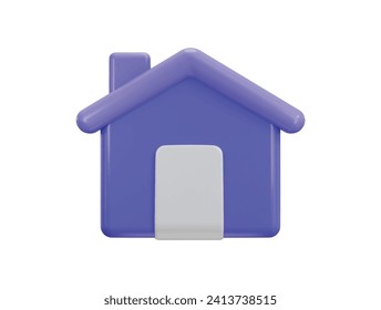 house icon symbol of real estate consent icon vector illustration 