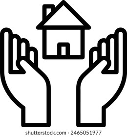 House icon symbol vector image