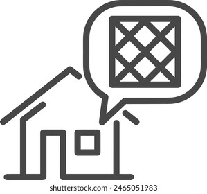Imagen de Vector de ícono de casa