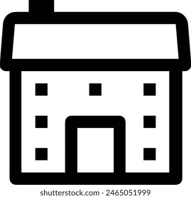 House icon symbol vector image