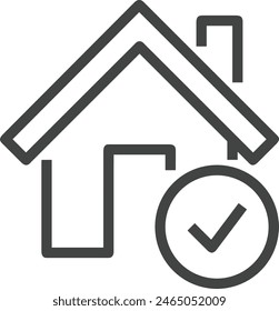 House icon symbol vector image