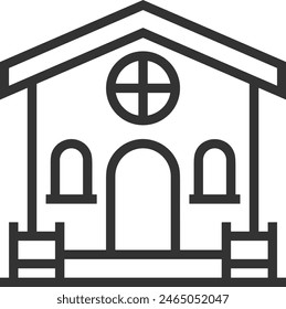 House icon symbol vector image