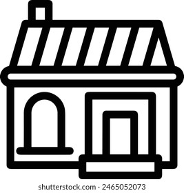 House icon symbol vector image