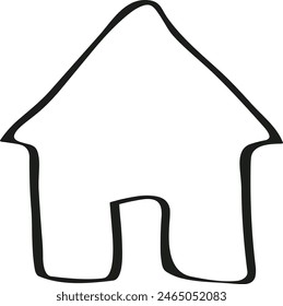 Haussymbol Symbol Vektorgrafik Bild