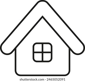 House icon symbol vector image