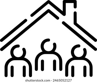 Imagen de Vector de ícono de casa