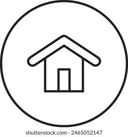 Haussymbol Symbol Vektorgrafik Bild